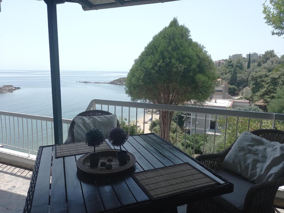 דירות PalaiónTsiflíkion Balcony By The Sea מראה חיצוני תמונה